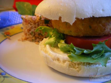 Hamburguesas de calabacín Hamburguesas de calabacín