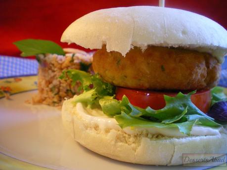 Hamburguesas de calabacín Hamburguesas de calabacín