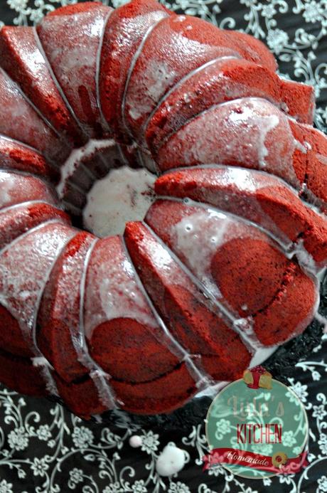 BUNDT CAKE (Red Velvet) RELLENO