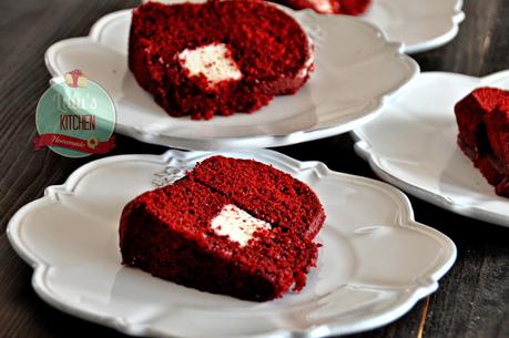 BUNDT CAKE (Red Velvet) RELLENO