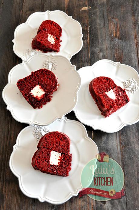 BUNDT CAKE (Red Velvet) RELLENO