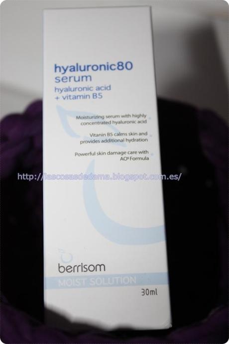 Cosmética Asiática (XII): Hyaluronic 80 Sérum de Berrisom