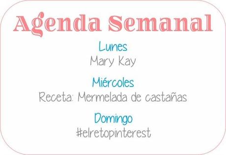 Agenda Semanal 24/11 - 30/11