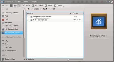 Como sincronizar tu dispositivo Android con KDE usando KDE Connect KDE Connect - Dolphin
