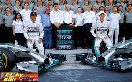 MERCEDES TIÑE DE PLATA A LA F1 CONVIRTIENDOSE EN LOS NUEVOS CAMPEONES DEL MUNDO