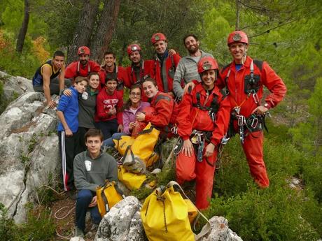 Fin de semana intenso de Espeleología Fin de semana intenso de Espeleología