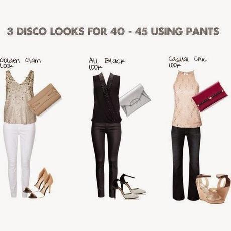 looks a los 40, glam looks, patty arata blog, noche de disco