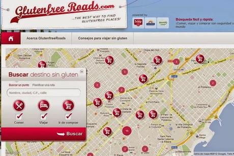 GlutenFree Roads, una app para encontrar restaurantes y hoteles Sin Gluten en todo el mundo