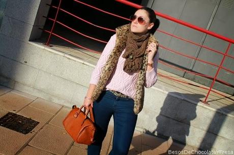 OUTFIT: PINK + ANIMAL PRINT