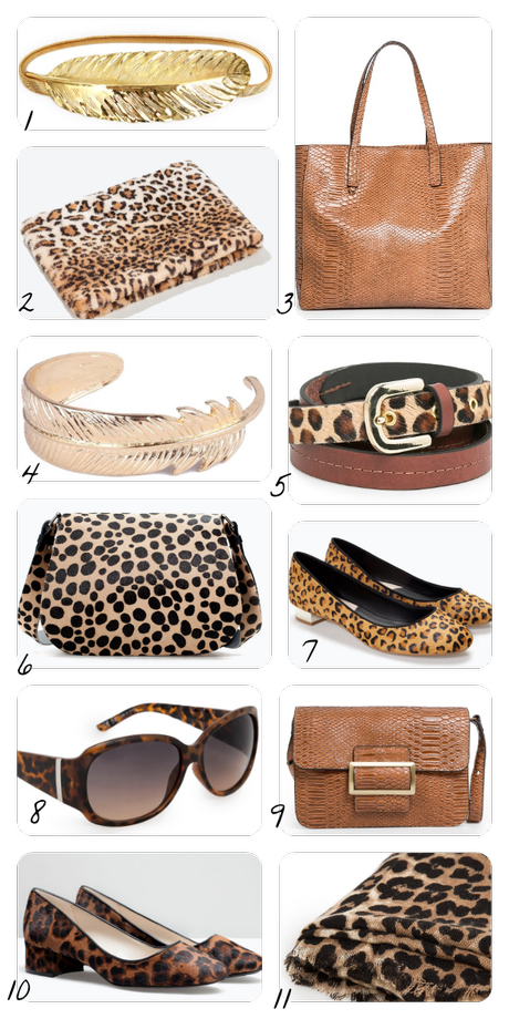 ANIMAL PRINT: DALE UN TOQUE FELINO A TUS COMPLEMENTOS