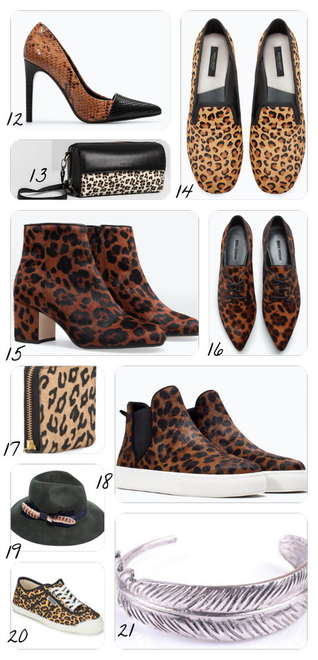 ANIMAL PRINT: DALE UN TOQUE FELINO A TUS COMPLEMENTOS