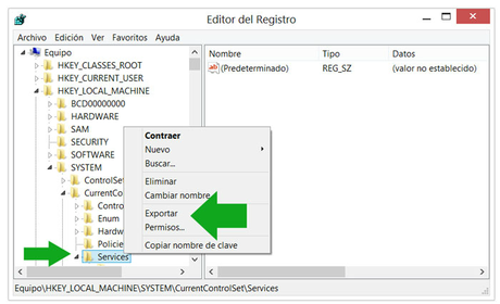 Modificar las claves y valores del Registro de Windows Modificar las claves y valores del Registro de Windows