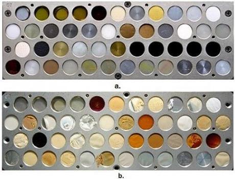 Experimento MISSE, Resistencia de materiales al entorno espacial MISSE