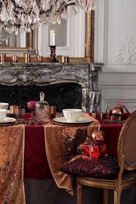 Deco-Navidad: h&m brillo y glamour