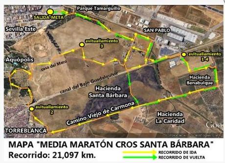 I Media Maratón Cross Santa Bárbara