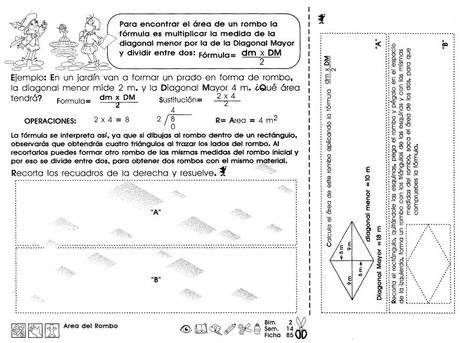 Area del rombo