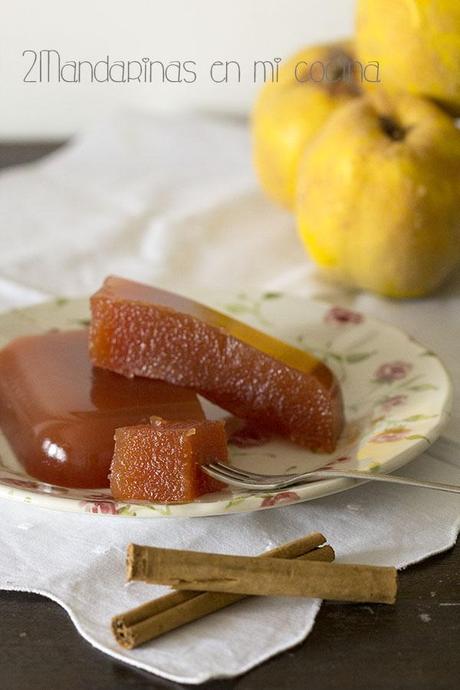 Dulce de membrillo a la canela