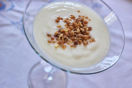 Copa de Yogur con Mermelada de Fresas.