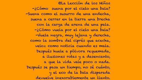 De Zampuzado en un banasto: La lección de los niños De Zampuzado en un banasto: La lección de los niños