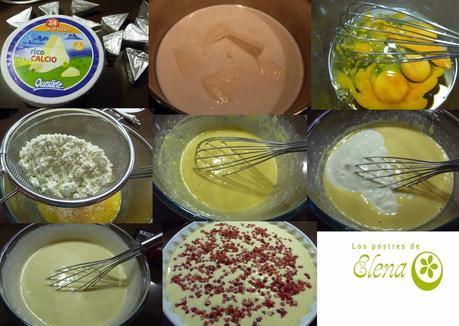 Quiche de quesitos sin base Quiche de quesitos sin base