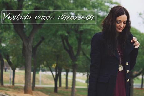 Vestido como camiseta Vestido como camiseta