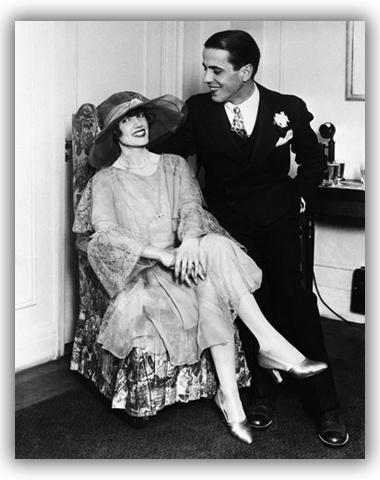 Humphrey Bogart & his first wife, Helen Menken