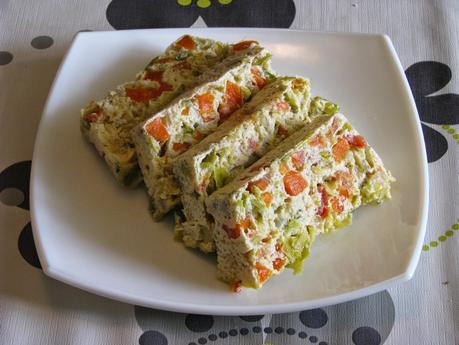 Pastel de verduras Pastel de verduras