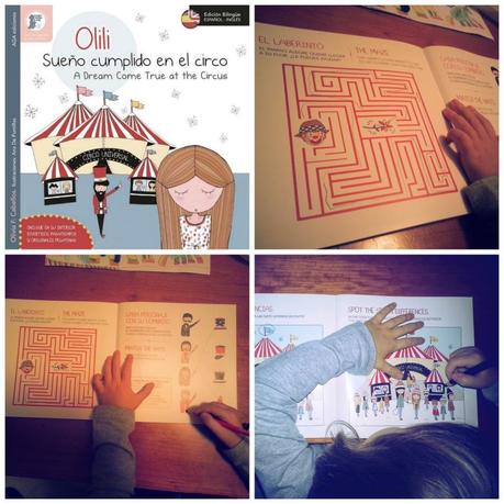 Hemos leído “Olili, sueño cumplido en el circo” juegos_cuento