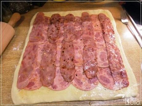 Pan de jamon venezolano, tuneado con chopped Pan de jamon venezolano, tuneado con chopped