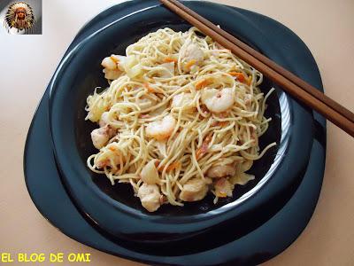 FIDEOS A LA BIRMANA FIDEOS A LA BIRMANA