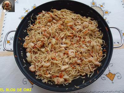 FIDEOS A LA BIRMANA FIDEOS A LA BIRMANA
