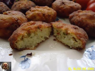 ALBÓNDIGAS DE PATATA Y REQUESÓN ALBÓNDIGAS DE PATATA Y REQUESÓN