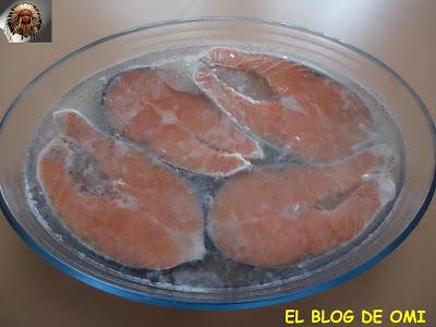 SALMÓN A LA SIDRA ACHAMPANADA SALMÓN A LA SIDRA ACHAMPANADA