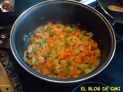 PATATAS CON LANGOSTINOS PATATAS CON LANGOSTINOS