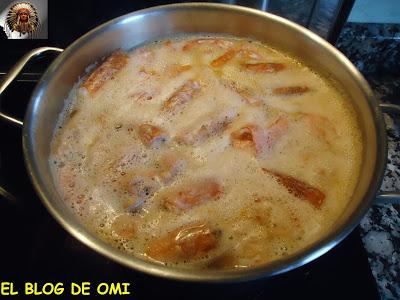 PATATAS CON LANGOSTINOS PATATAS CON LANGOSTINOS