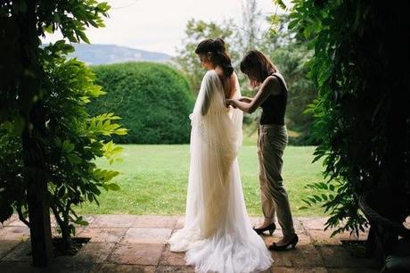 Novias con capa