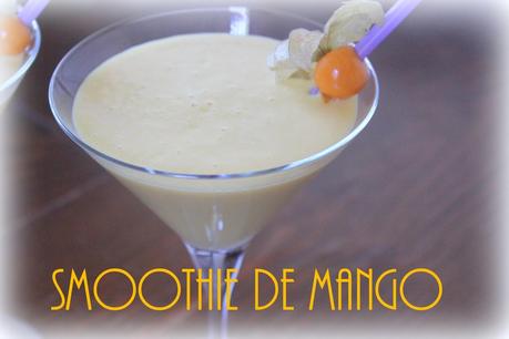 Smoothie de Mango.