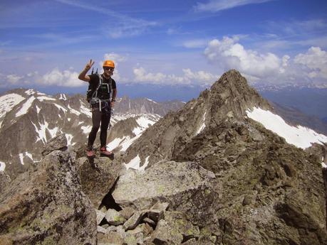 Cresta Besiberris desde Cavallers (AD) Cresta Besiberris desde Cavallers (AD)