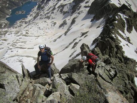 Cresta Besiberris desde Cavallers (AD) Cresta Besiberris desde Cavallers (AD)