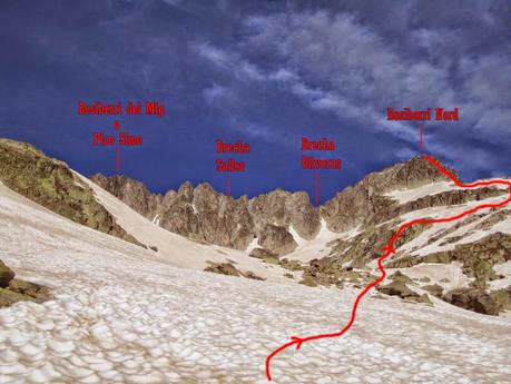 Cresta Besiberris desde Cavallers (AD) Cresta Besiberris desde Cavallers (AD)