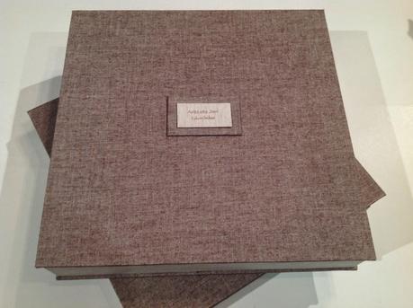 Dos cajas para álbumes de fotos de Boda Hofmann