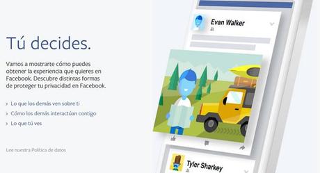 Cambio de condiciones en Facebook: los datos/fotos/videos SIGUEN siendo tuyos