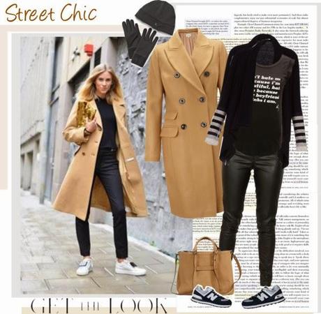 Abrigo + Sneaker * Street Chic