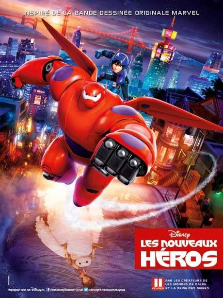 DOS NUEVOS PÓSTERS PARA FRANCIA DE “6 HÉROES (BIG HERO 6)″