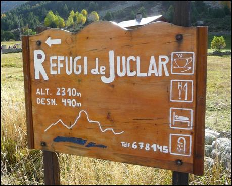 Del Pont de la Baladosa al Estany i Refugi de Juclar (Vall d´Inclés Andorra)