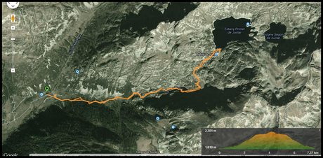 Del Pont de la Baladosa al Estany i Refugi de Juclar (Vall d´Inclés Andorra) Del Pont de la Baladosa al Estany i Refugi de Juclar (Vall d´Inclés Andorra)
