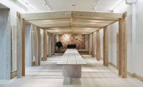 Dinesen, fabricante de madera nórdico nos muestra su showroom