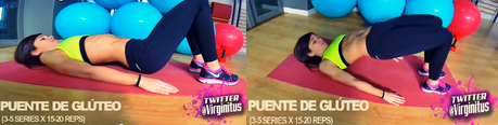 Rutina de entrenamiento para hacer en casa de pierna gluteos y abdomen