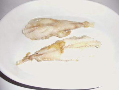 Colas de rape a la florentina Colas de rape a la florentina