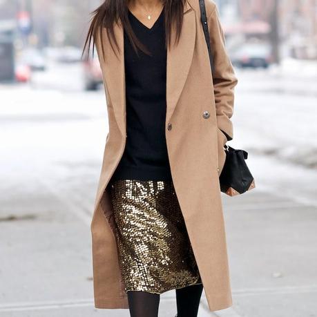 STREET STYLE INSPIRATION; CAMEL COATS.-